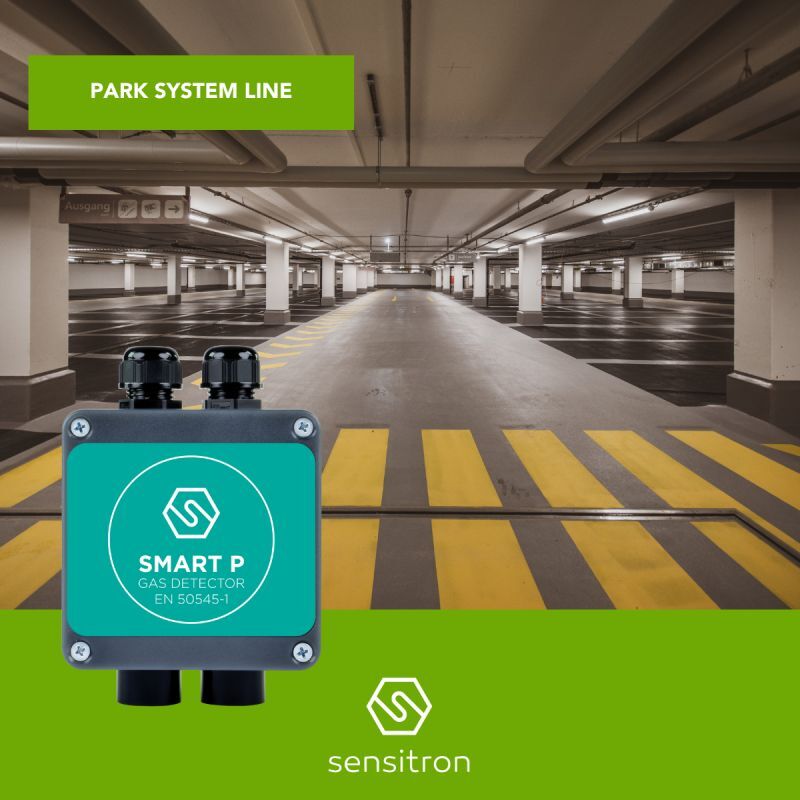 Sensitron Gas detector Parking gas detection system